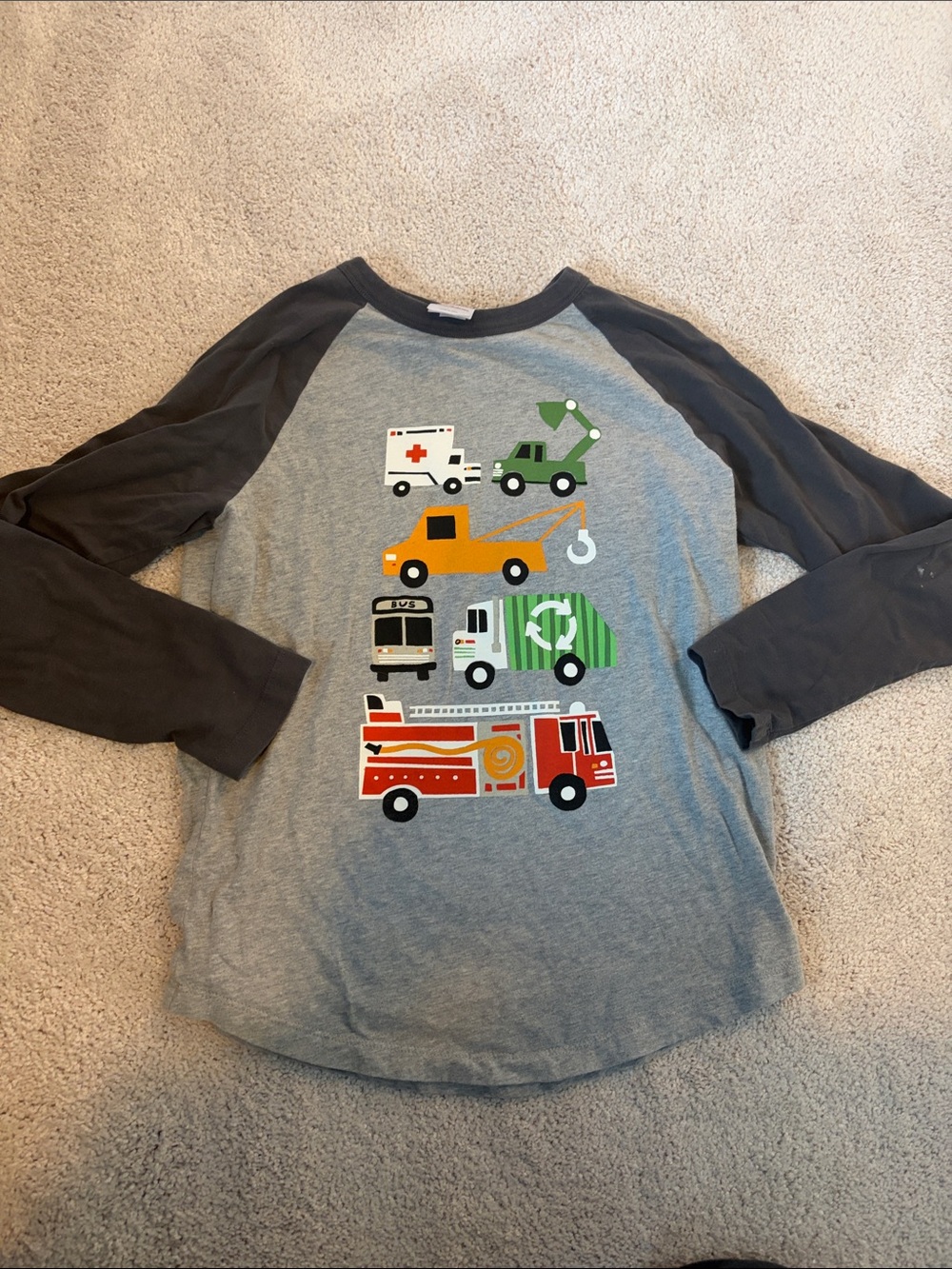 Hanna Andersson Trucks T Shirt, 10